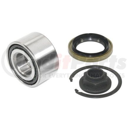 295-10017SK by PRONTO ROTOR - Wheel Bearing Kit - Front, Right or Left, with Ret. Ring, Axle Nut, and Seal