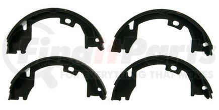 PAB854 by WAGNER - Wagner ThermoQuiet PAB854 Parking Brake Shoe Set
