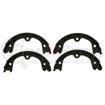 PAB869 by WAGNER - Wagner ThermoQuiet PAB869 Parking Brake Shoe Set