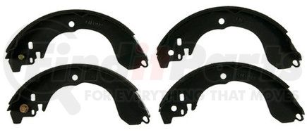 PAB919 by WAGNER - Wagner ThermoQuiet PAB919 Drum Brake Shoe Set