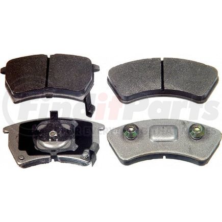 MX348 by WAGNER - Wagner ThermoQuiet MX348 Semi-Metallic Disc Brake Pad Set