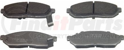 MX281 by WAGNER - Wagner ThermoQuiet MX281 Semi-Metallic Disc Brake Pad Set