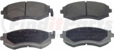 MX486 by WAGNER - Wagner ThermoQuiet MX486 Semi-Metallic Disc Brake Pad Set