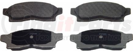 MX489 by WAGNER - Wagner ThermoQuiet MX489 Semi-Metallic Disc Brake Pad Set
