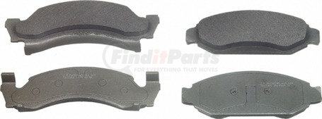 MX50 by WAGNER - Wagner ThermoQuiet MX50 Semi-Metallic Disc Brake Pad Set