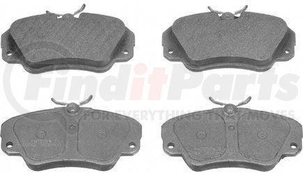 MX720 by WAGNER - Wagner ThermoQuiet MX720 Semi-Metallic Disc Brake Pad Set