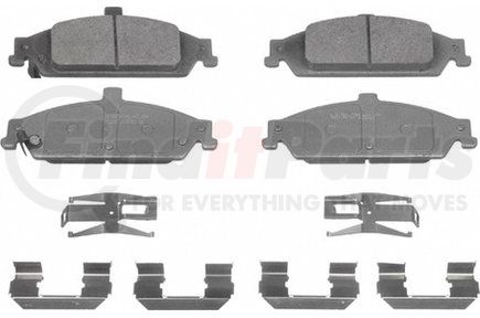 MX727 by WAGNER - ThermoQuiet Semi-Metallic Disc Brake Pad Set