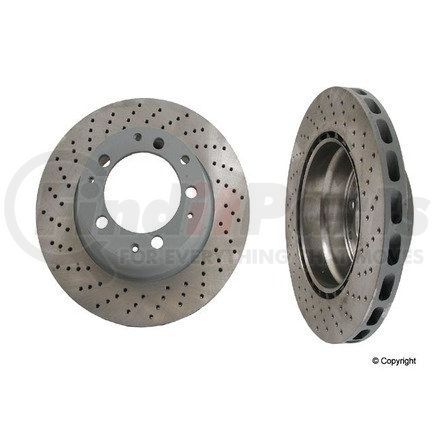 205191 by SEBRO - Disc Brake Rotor for PORSCHE