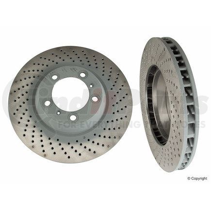 205858C by SEBRO - Disc Brake Rotor for PORSCHE