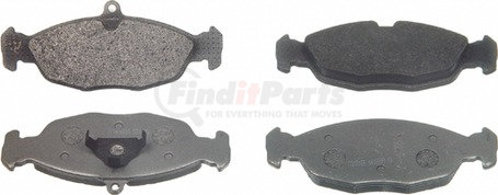 MX688 by WAGNER - Wagner ThermoQuiet MX688 Semi-Metallic Disc Brake Pad Set