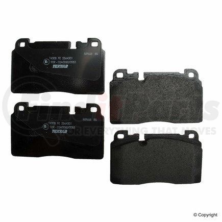 25643 01 by TEXTAR - Disc Brake Pad for VOLKSWAGEN WATER