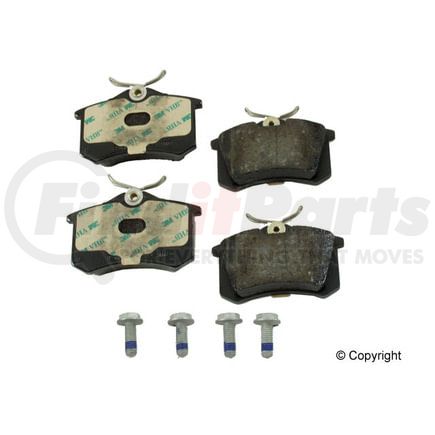 Textar D 104 T Disc Brake Pad for VOLKSWAGEN WATER