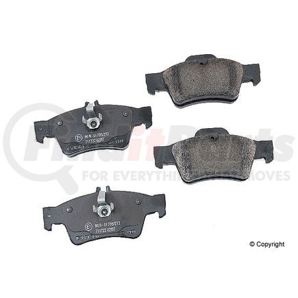 Textar D 2008 T Disc Brake Pad for MERCEDES BENZ