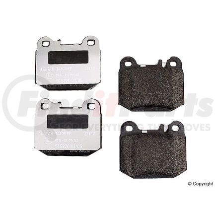 Textar D 2010 T Disc Brake Pad for MERCEDES BENZ