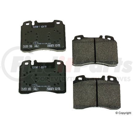 Textar D 237 T Disc Brake Pad for MERCEDES BENZ