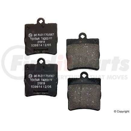 Textar D 2720 T Disc Brake Pad for MERCEDES BENZ