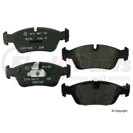 Textar D 498 T Disc Brake Pad for BMW