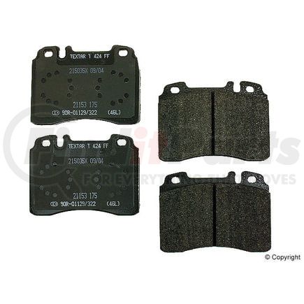 Textar D 733 T Disc Brake Pad for MERCEDES BENZ