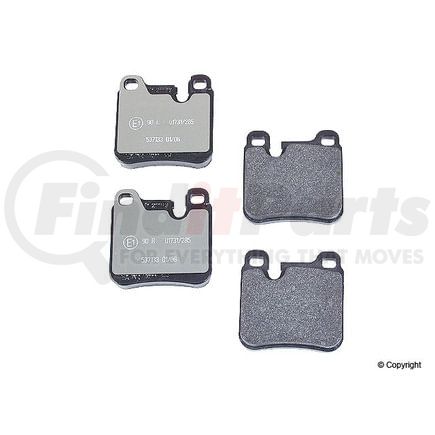 Textar D 749 T Disc Brake Pad for PORSCHE