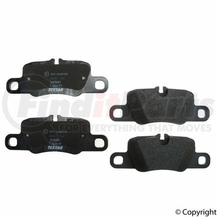 Textar D 81417 T Disc Brake Pad for PORSCHE