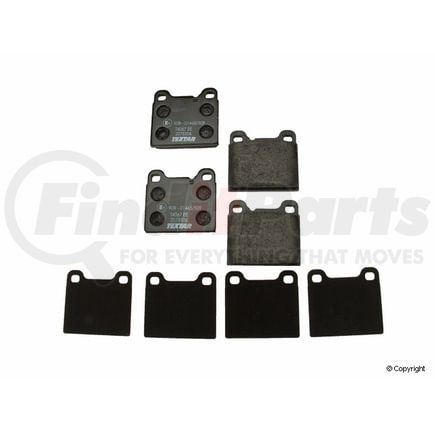 Textar D 850 T Disc Brake Pad for VOLVO