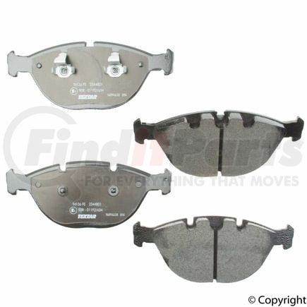 Textar D 8920 T Disc Brake Pad for BMW