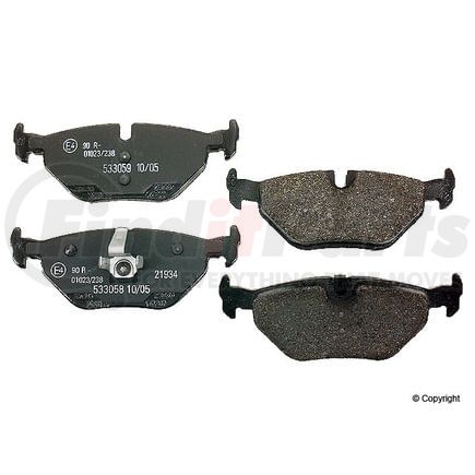 Textar D 909 T Disc Brake Pad for SAAB