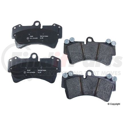 Textar D 956 T Disc Brake Pad for PORSCHE