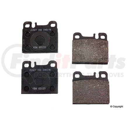 Textar D 979 T Disc Brake Pad for MERCEDES BENZ