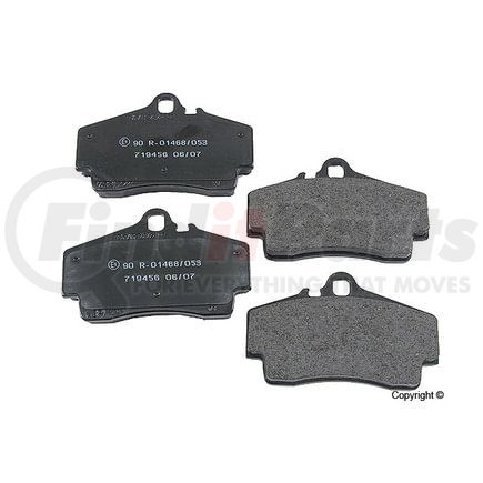 Textar D 996 T Disc Brake Pad for PORSCHE