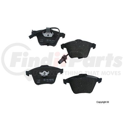 Textar D 81111 T Disc Brake Pad for VOLKSWAGEN WATER