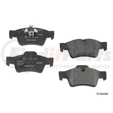 Textar D 81122 T Disc Brake Pad for MERCEDES BENZ
