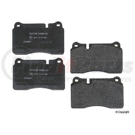 Textar D 81165 T Disc Brake Pad for VOLKSWAGEN WATER