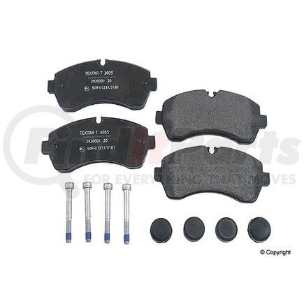 Textar D 81268 T Disc Brake Pad for MERCEDES BENZ