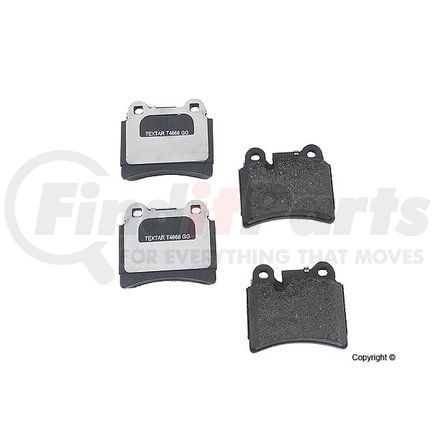 Textar D 81277 T Disc Brake Pad for VOLKSWAGEN WATER