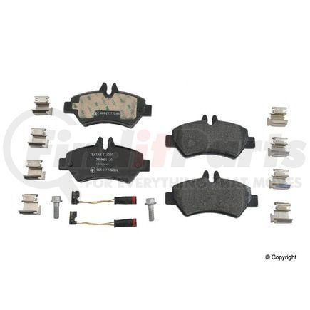 Textar D 81317 T Disc Brake Pad for MERCEDES BENZ