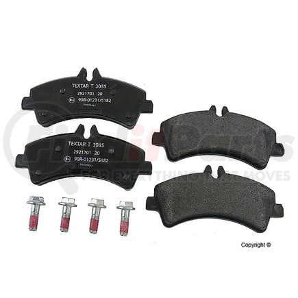 Textar D 81318 T Disc Brake Pad for MERCEDES BENZ