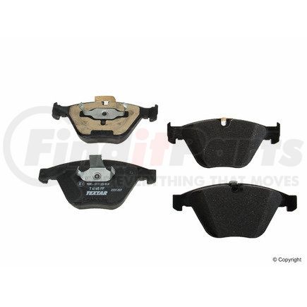 2331207 by TEXTAR - Disc Brake Pad for BMW