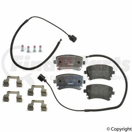 23326 03 by TEXTAR - Disc Brake Pad for VOLKSWAGEN WATER