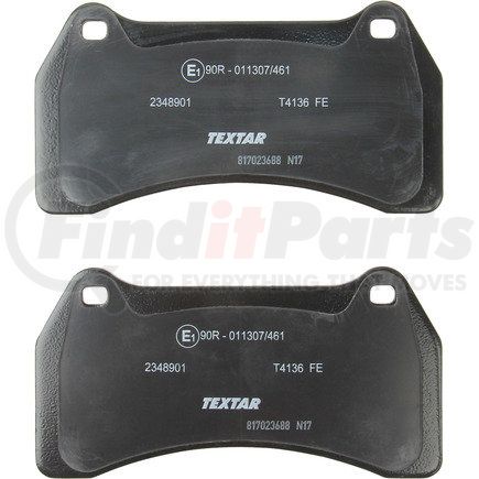 2348901 by TEXTAR - Disc Brake Pad for JAGUAR