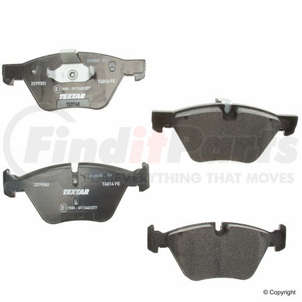 2379301 by TEXTAR - Disc Brake Pad for BMW