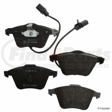 23762 01 by TEXTAR - Disc Brake Pad for VOLKSWAGEN WATER
