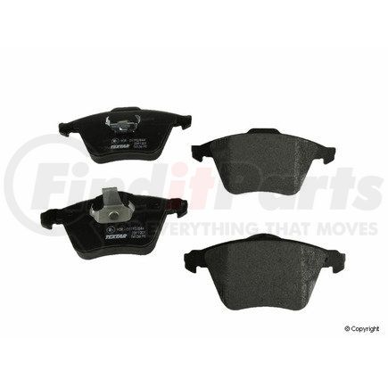 2391201 by TEXTAR - Disc Brake Pad for VOLVO