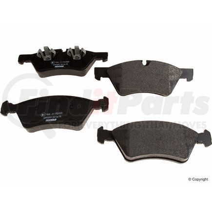 2392201 by TEXTAR - Disc Brake Pad for MERCEDES BENZ