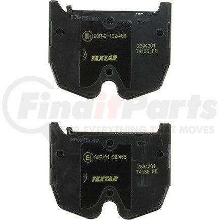 2394301 by TEXTAR - Disc Brake Pad