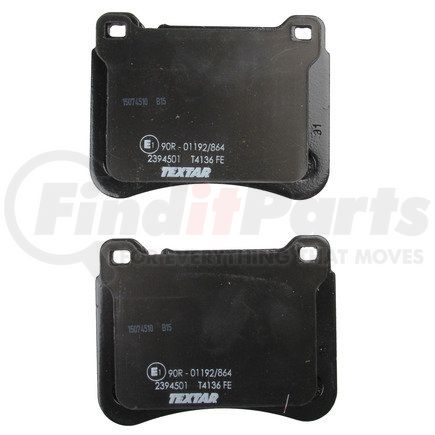 2394501 by TEXTAR - Disc Brake Pad for MERCEDES BENZ