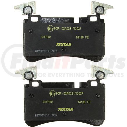 2447301 by TEXTAR - Disc Brake Pad