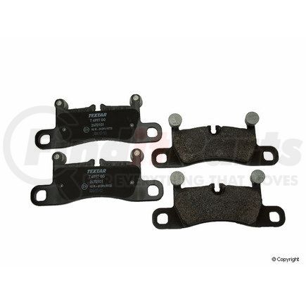 2472101 by TEXTAR - Disc Brake Pad for PORSCHE