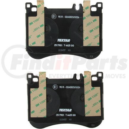 2517901 by TEXTAR - Disc Brake Pad