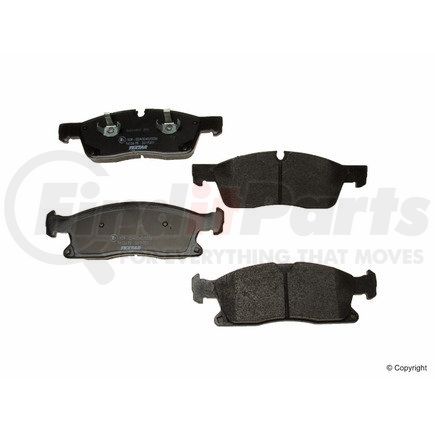 2519201 by TEXTAR - Disc Brake Pad for MERCEDES BENZ